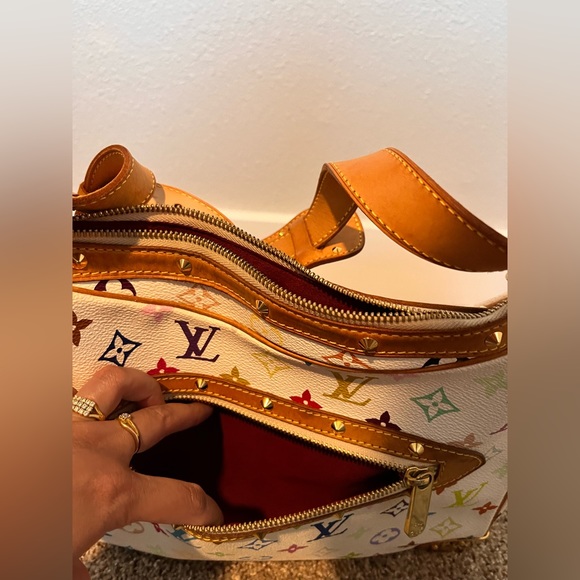 Louis Vuitton Monogram Multicolor Murakami Boulogne White - Picture 8 of 16